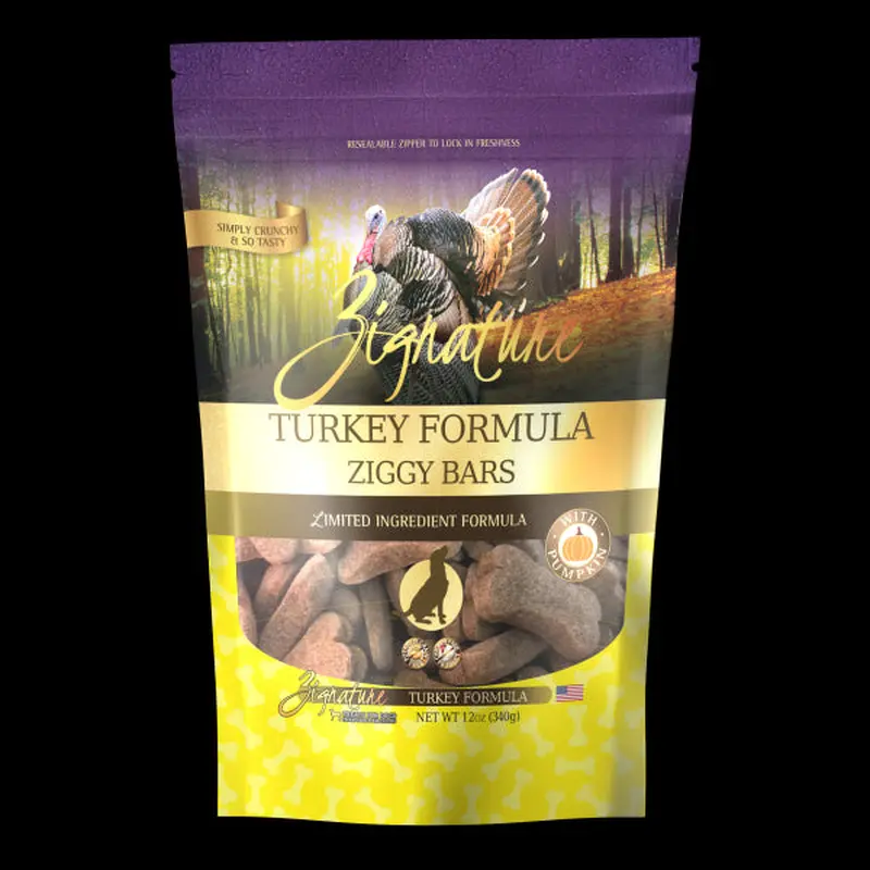 Zignature Turkey Formula Biscuit Dog Treat 12oz