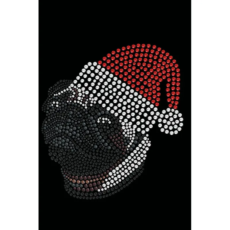 Pug with Santa Hat - Custom Tutu