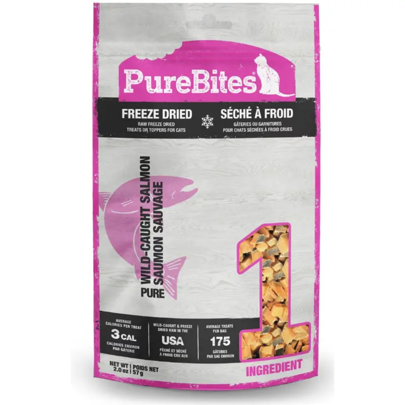 PureBites Freeze Dried Salmon Cat Treats