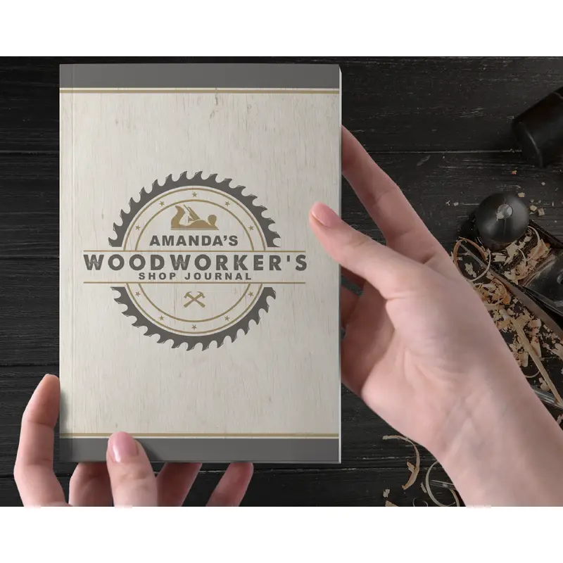 Woodworker's Shop Journal Customized
