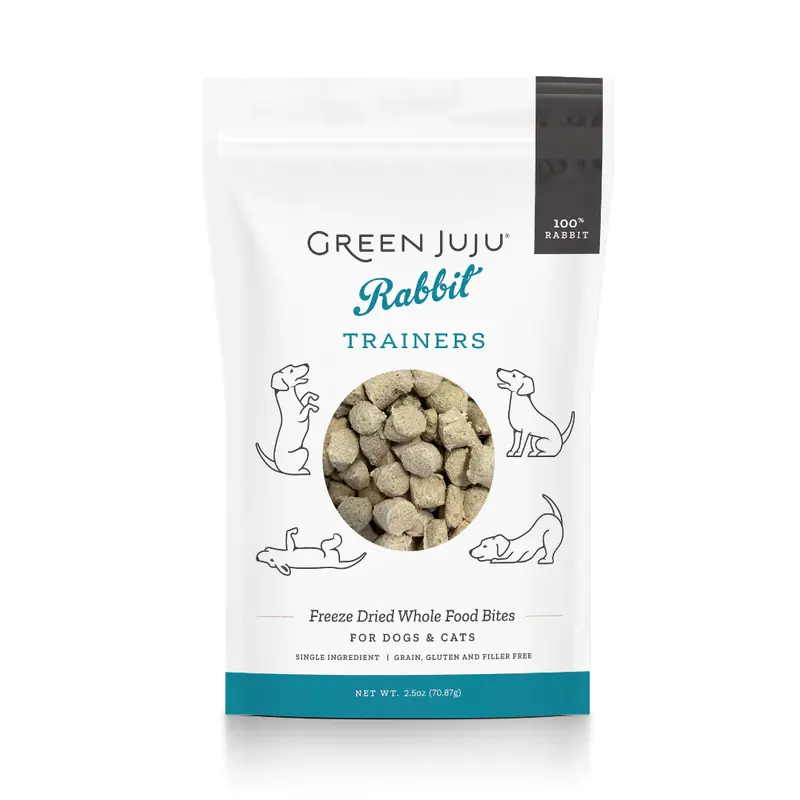 Green Juju Freeze Dried Rabbit Treats