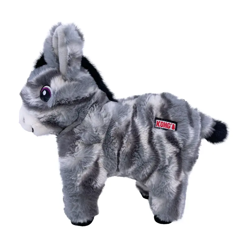 Kong Dog Low Stuff Stripes Donkey