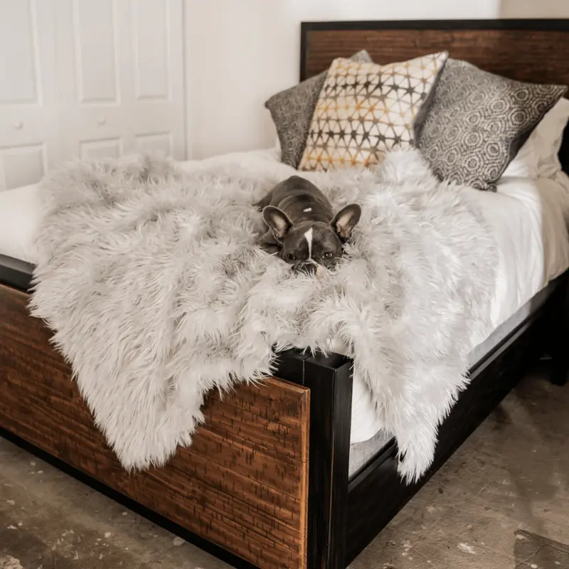 PupProtector Waterproof Throw Blanket - Grey