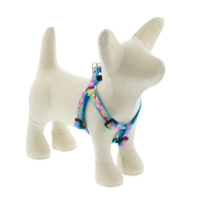 Lupine Step In Dog Harness 1" x 19-28" Cottage Garden