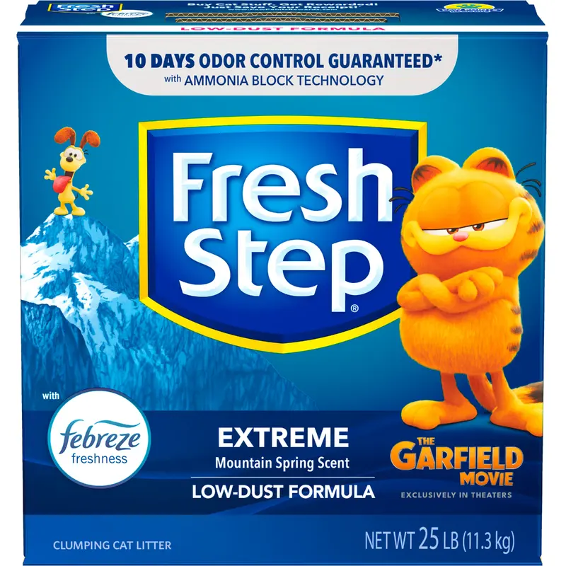 Fresh Step Extreme Scented Clumping Cat Litter 25lb