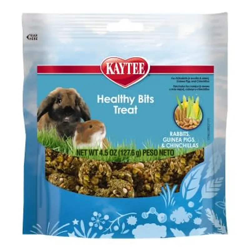 Kaytee Forti-Diet Pro Health Healthy Bits Rabbit & Guinea Pig Treat 4.5 Oz