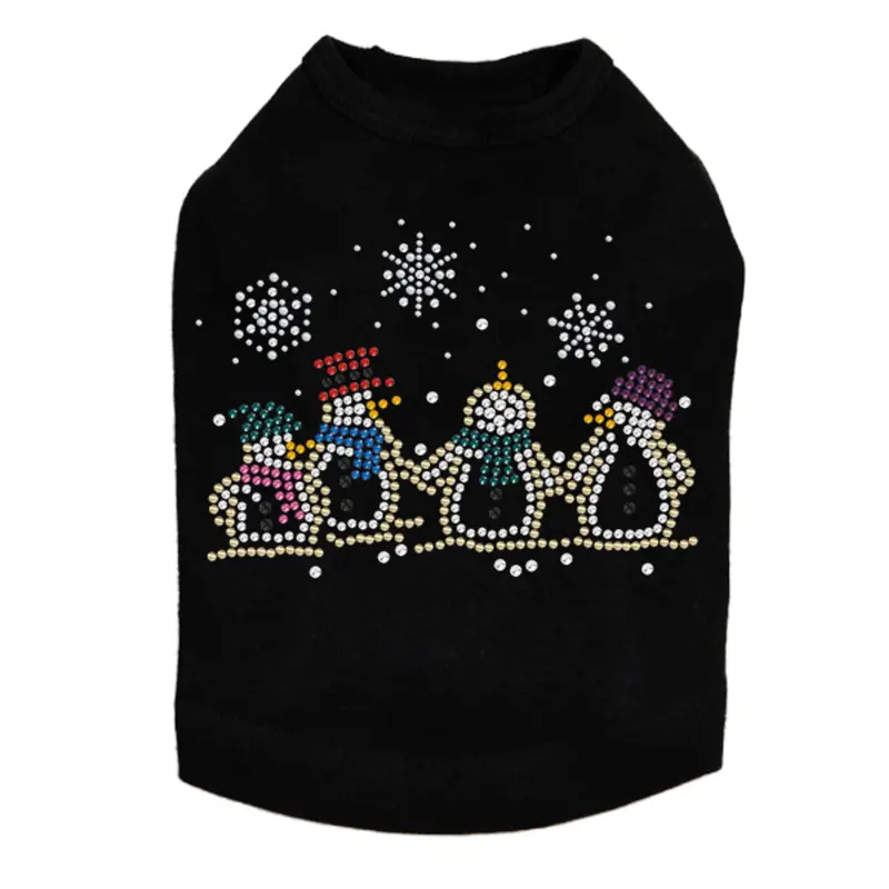Snowman Family - Dog Tank