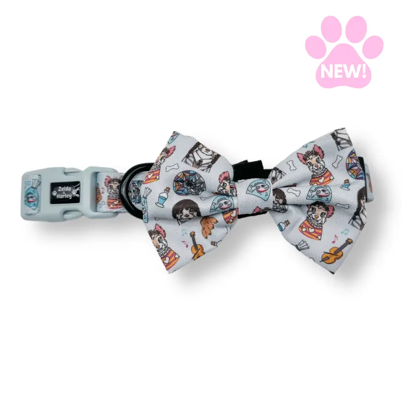 Woofsday Collar + Free Bow Tie