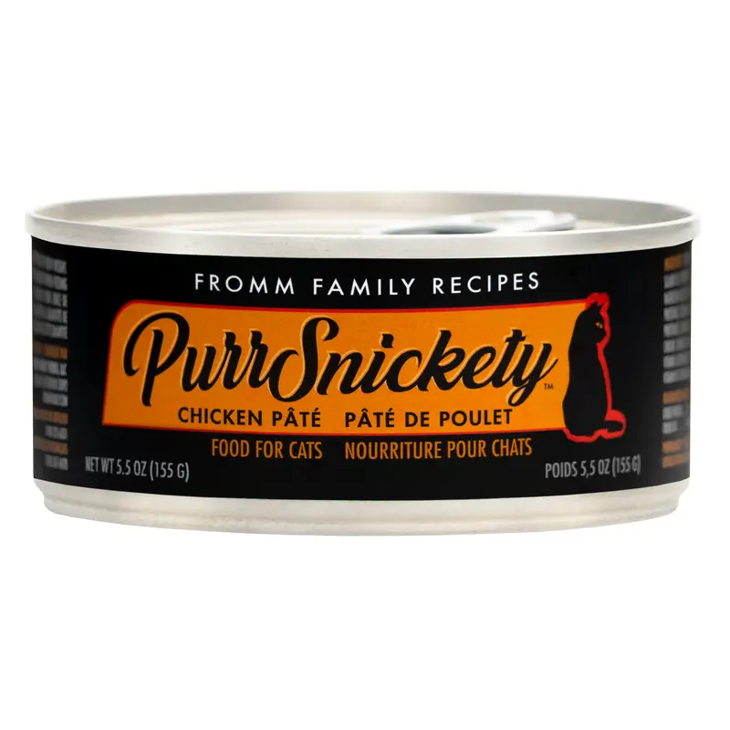 Fromm Family Recipes PurrSnickety Chicken Pt Food for Cats 5.5 oz
