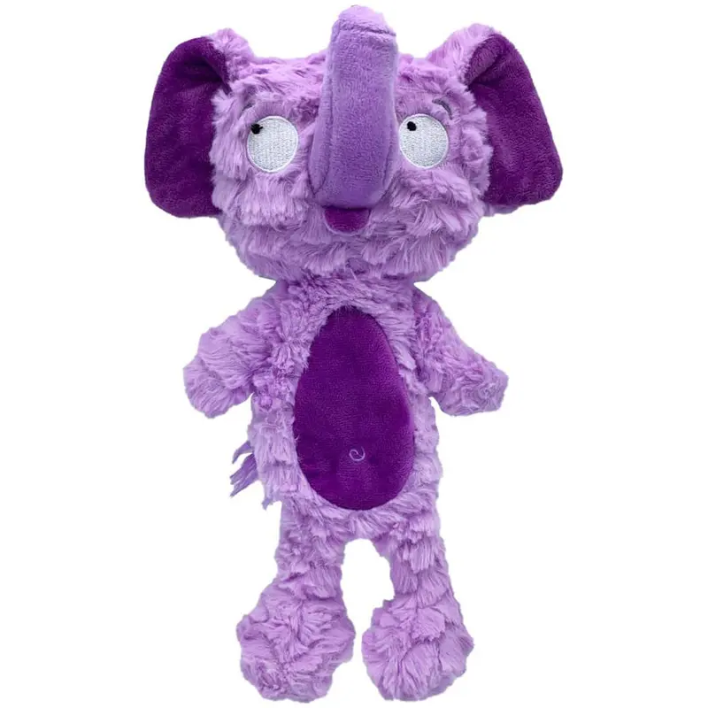 Huxley & Kent Lulubelles Power Plush Edie Elephant Dog Toy Large