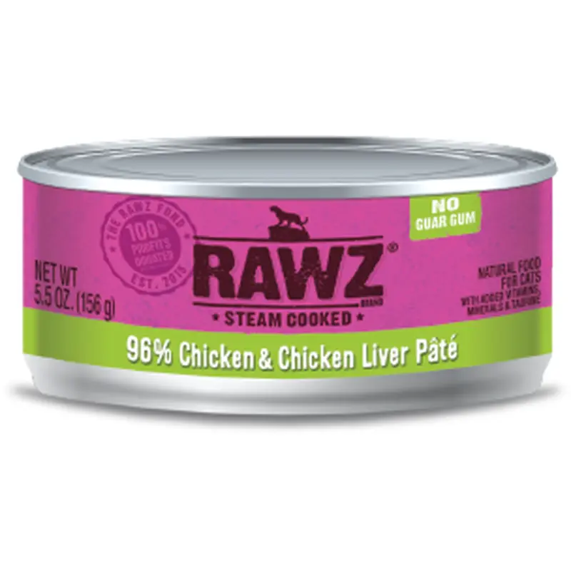 Rawz Cat 96% Chicken & Chicken Liver Pate