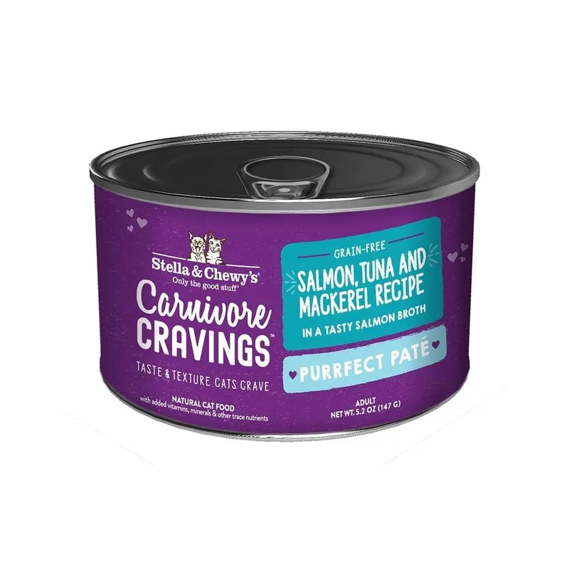 Stella and Chewy's Wet Cat food Salmon and Tuna  Pate 5.2oz
