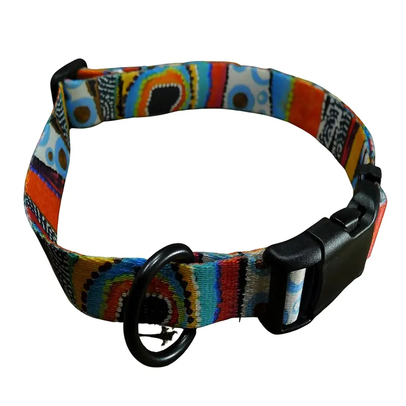 MNT Straps Autumn Dog Collar Large 16"-28"