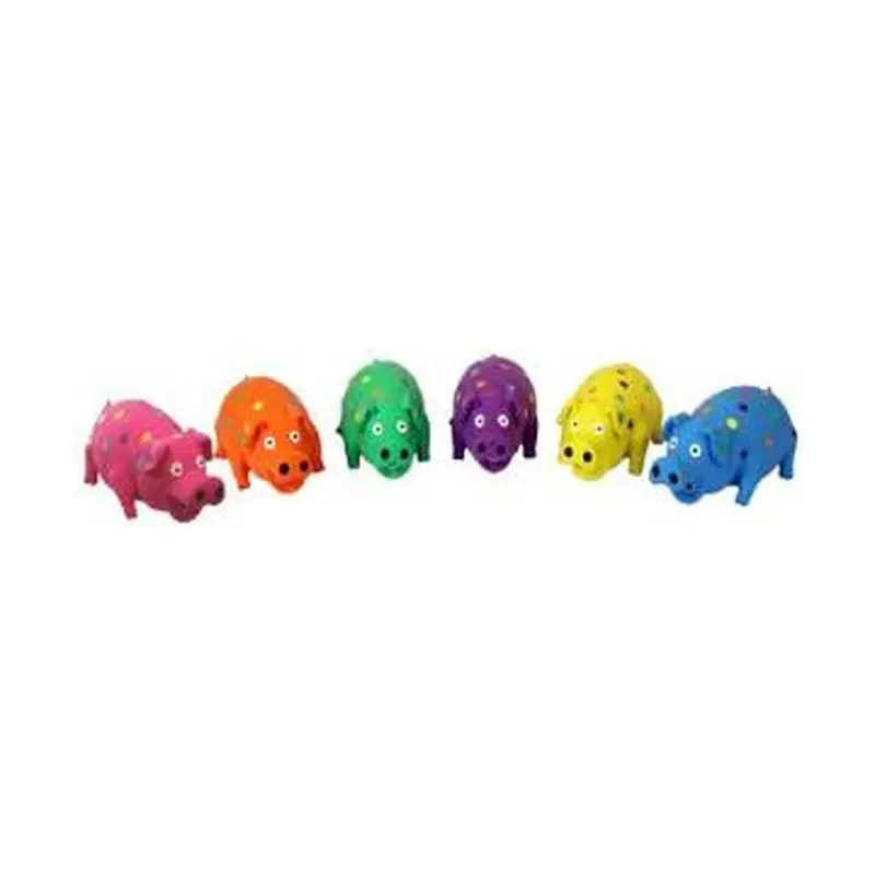 Multipet Globlet Latex Pig 4"