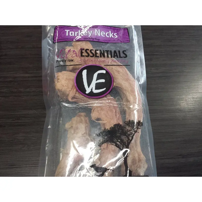 Northwest Naturals Dried Turkey Necks - 4 Count