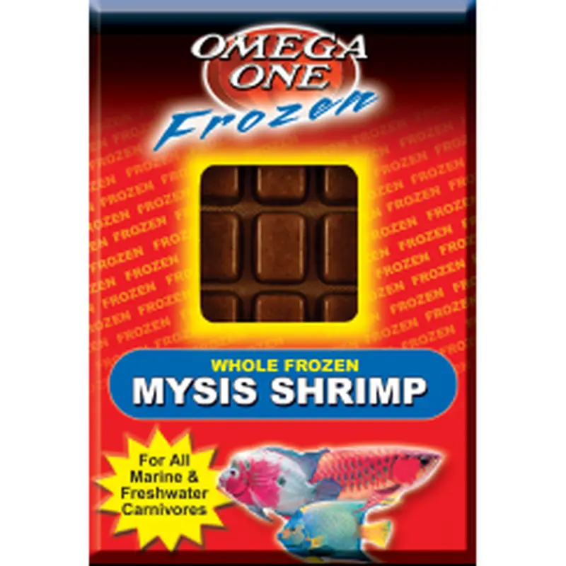 Omega One - Frozen - Mysis Shrimp Cube Pack 3.5oz