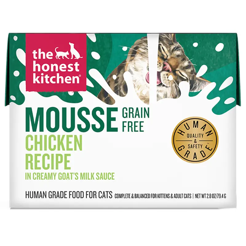 The Honest Kitchen Cat Mousse Grain Free Chicken in Goat Milk 2.8oz