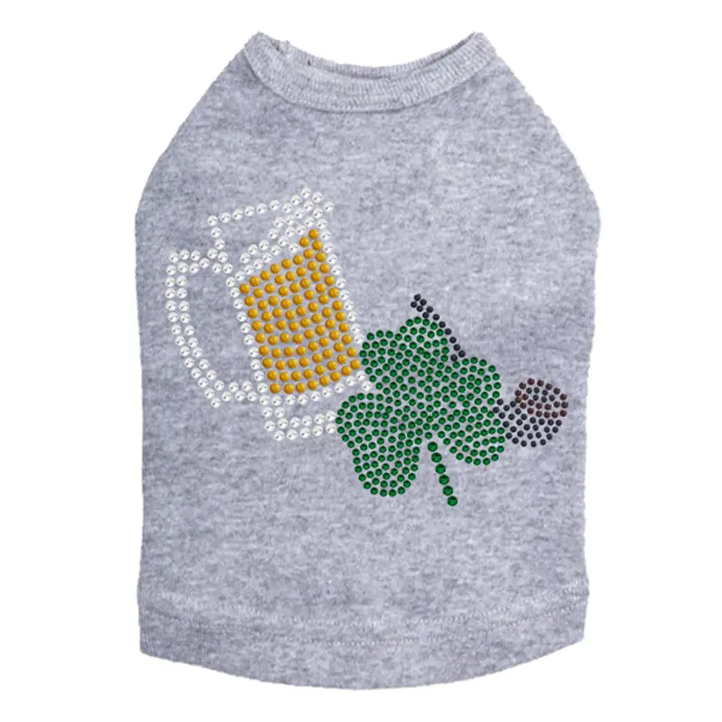 Beer Mug, Clover, & Pipe - Dog Tank