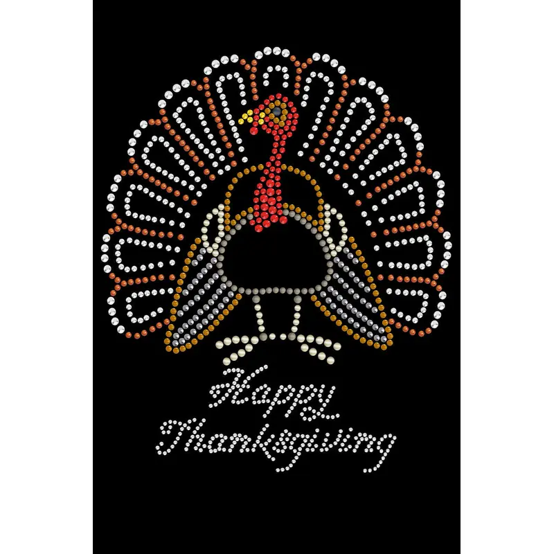 Happy Thanksgiving Turkey 2 Bandanna