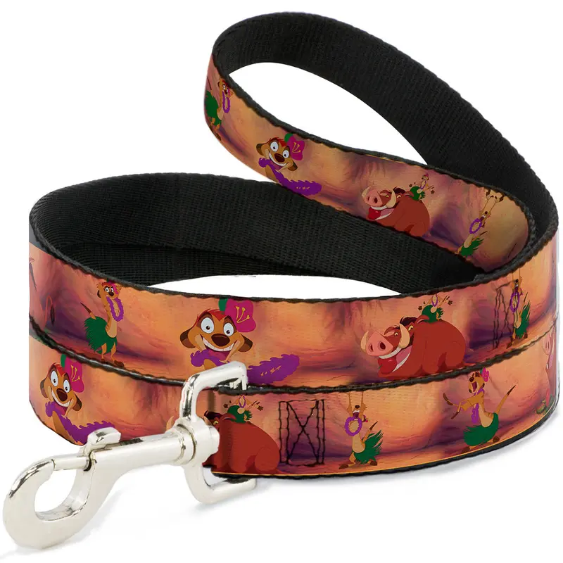 Dog Leash - Timon & Pumba The Hula Song Poses