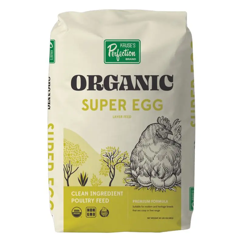 Kruse's Perfection Organic Super Egg Layer Feed 40lb