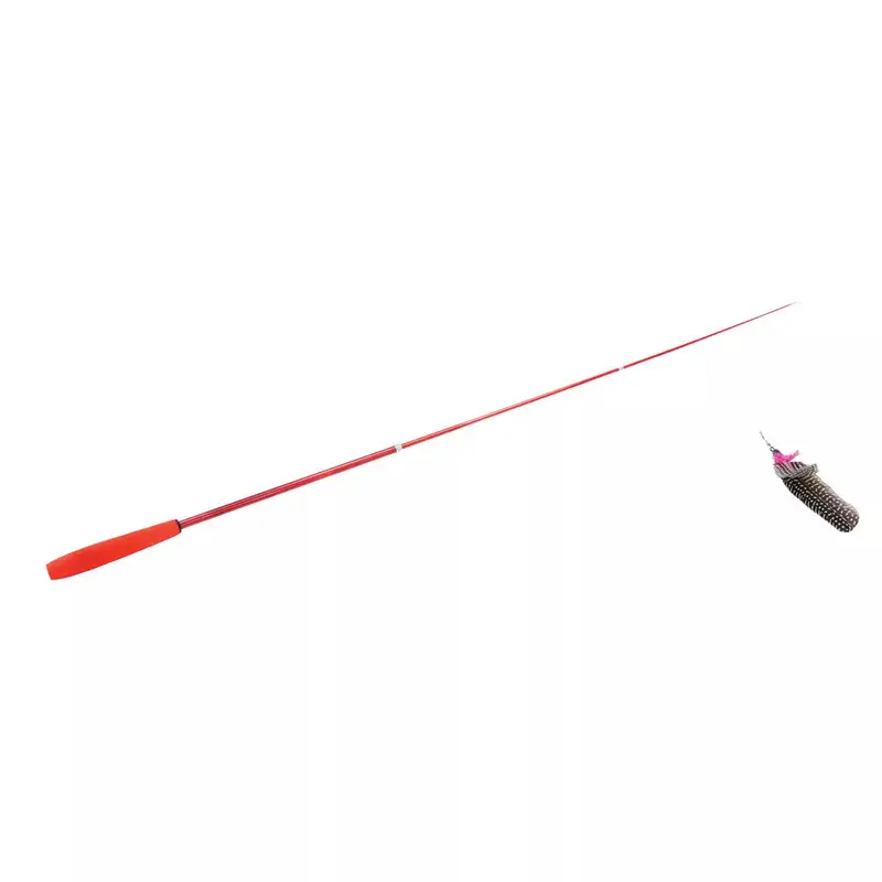 Coastal Turbo Telescoping Flying Feather Teaser Cat Toy 42in