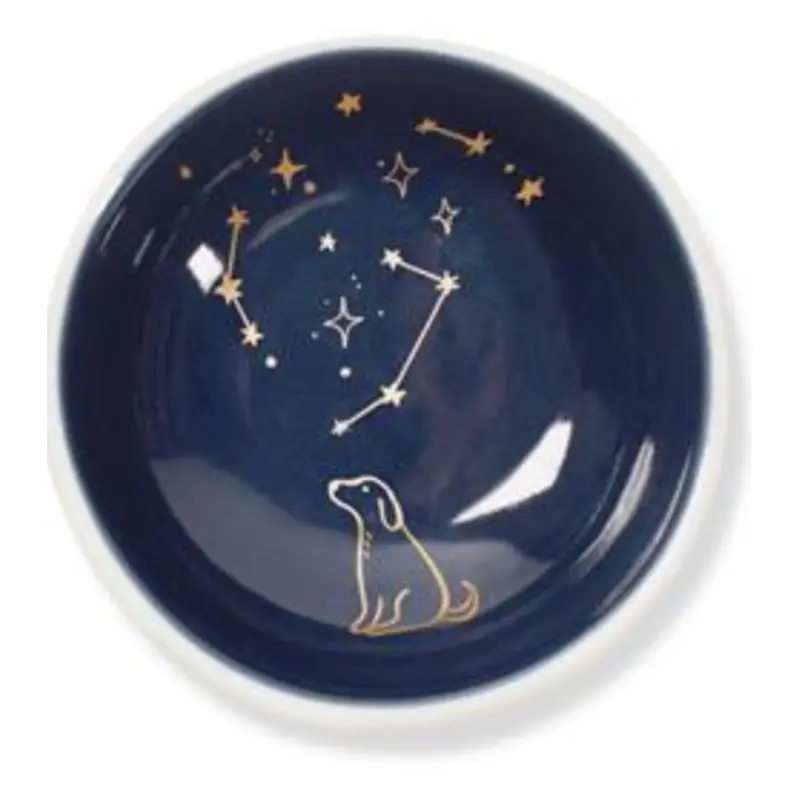 Fringe Celestial Round Trinket Tray