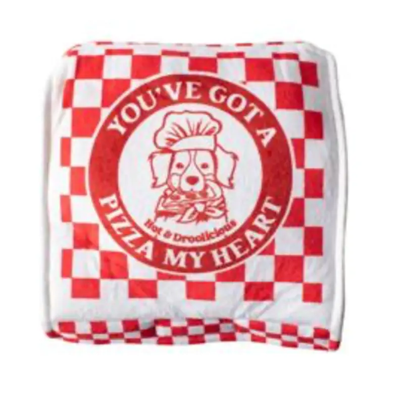 Fringe Pizza My Heart Hide & Seek Plush Dog Toy