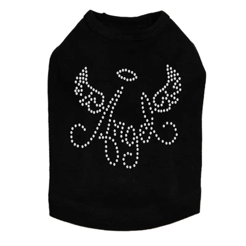 Angel with Wings - Dog Tank