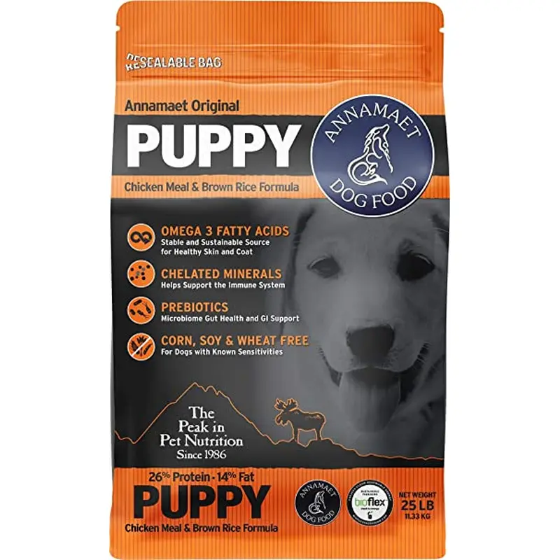 Annamaet Original Puppy Chicken Meal and Brown Rice Formula 25lb