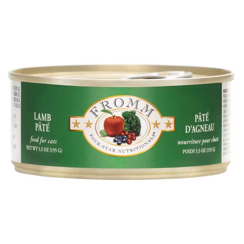 Fromm Four-Star Nutritionals Lamb Pt Food for Cats 5.5 oz