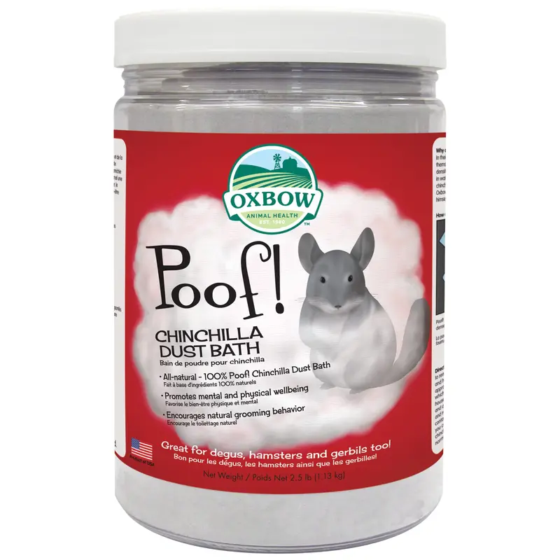 Oxbow Poof! Chinchilla Dust Bath 2.5 Lbs