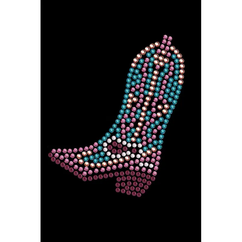 Boot (Pink & Turquoise) - Custom Tutu