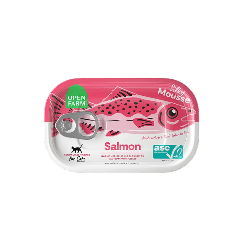 Open Farm Salmon Topper for Cats 3.17oz