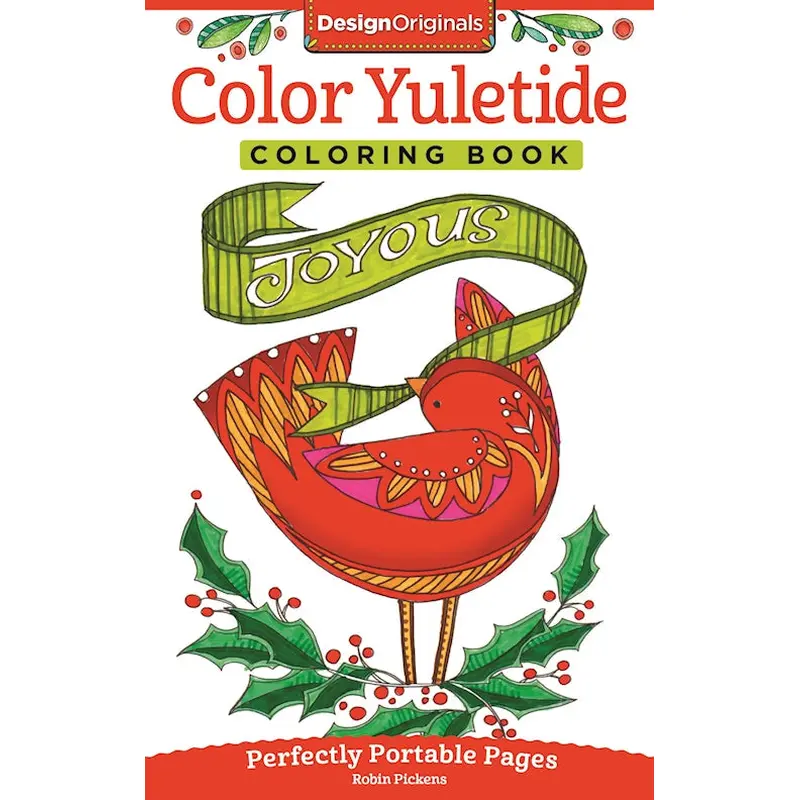Color Yuletide Coloring Book