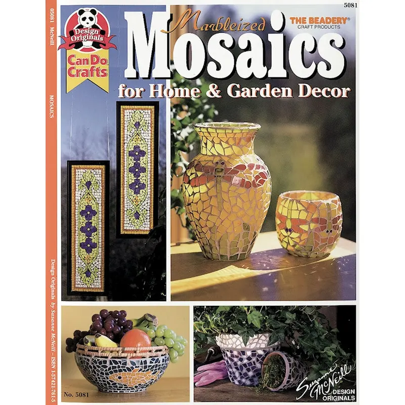 Marbleized Mosaics for Home & Garden Decor