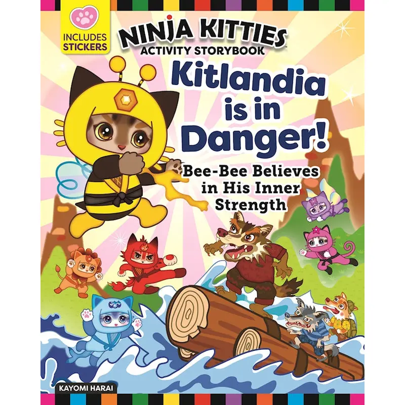Ninja Kitties Kitlandia is in Danger! Activity Storybook