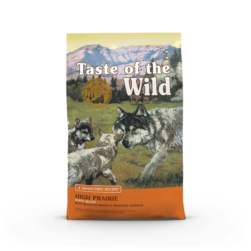 Taste of the Wild Puppy High Prairie Bison and Venison Canine Food