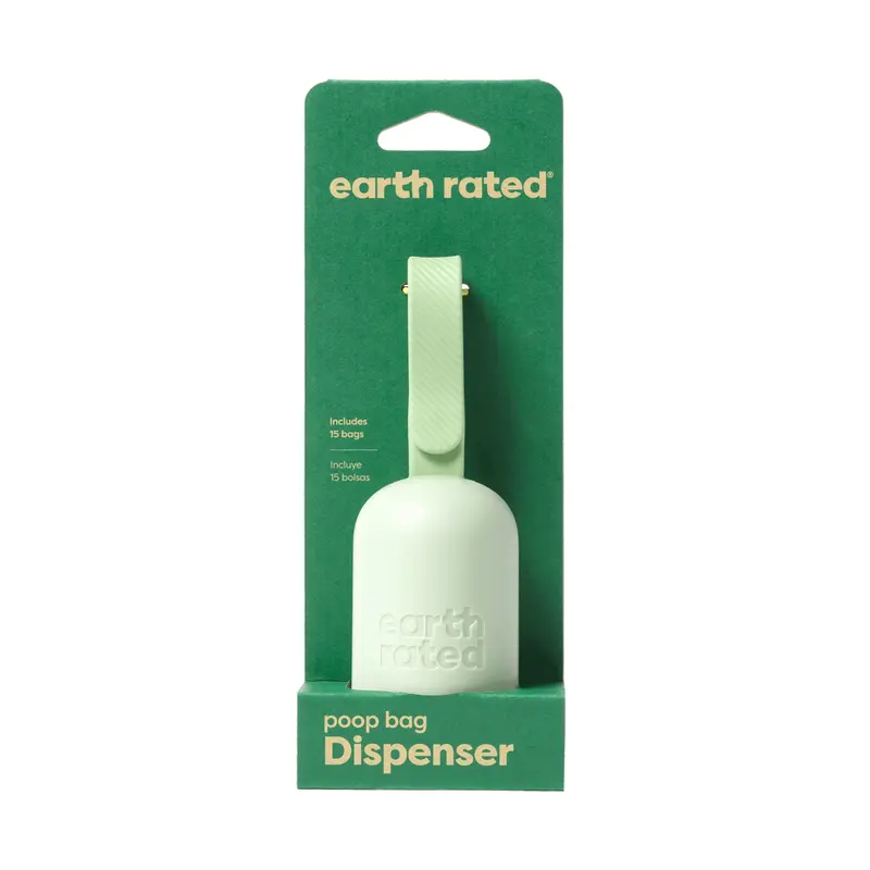 Earth Rated Dispenser with Unscented Poop Bags