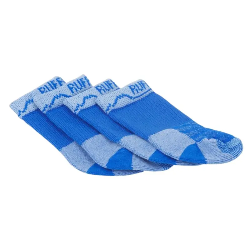 RuffWear Barkn Boot Dog Socks 2.0/2.25" Blue Pool