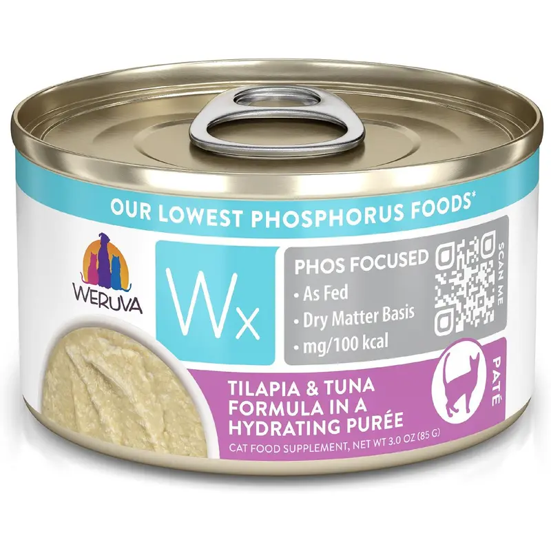 Weruva Wx Tilapia & Tuna Hydrating Puree