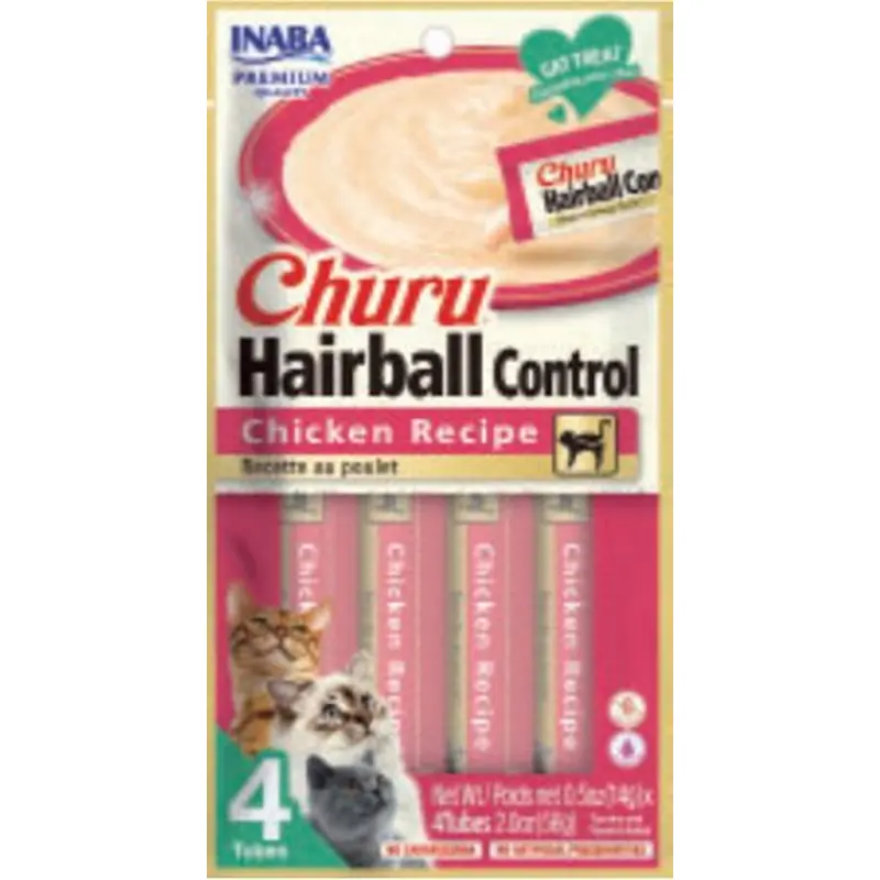 Churu Hairball Control Chicken 2oz 4pk