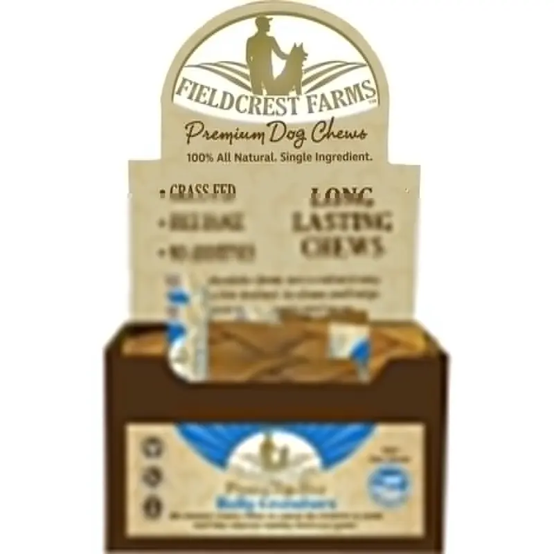 Fieldcrest Farms 6 in. Bully Crunchers Braided