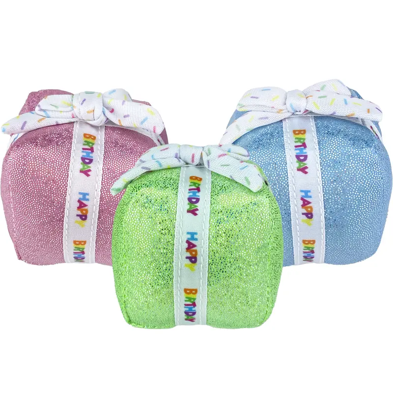 Multipet Cat Toy Birthday Present 2.25in Assorted