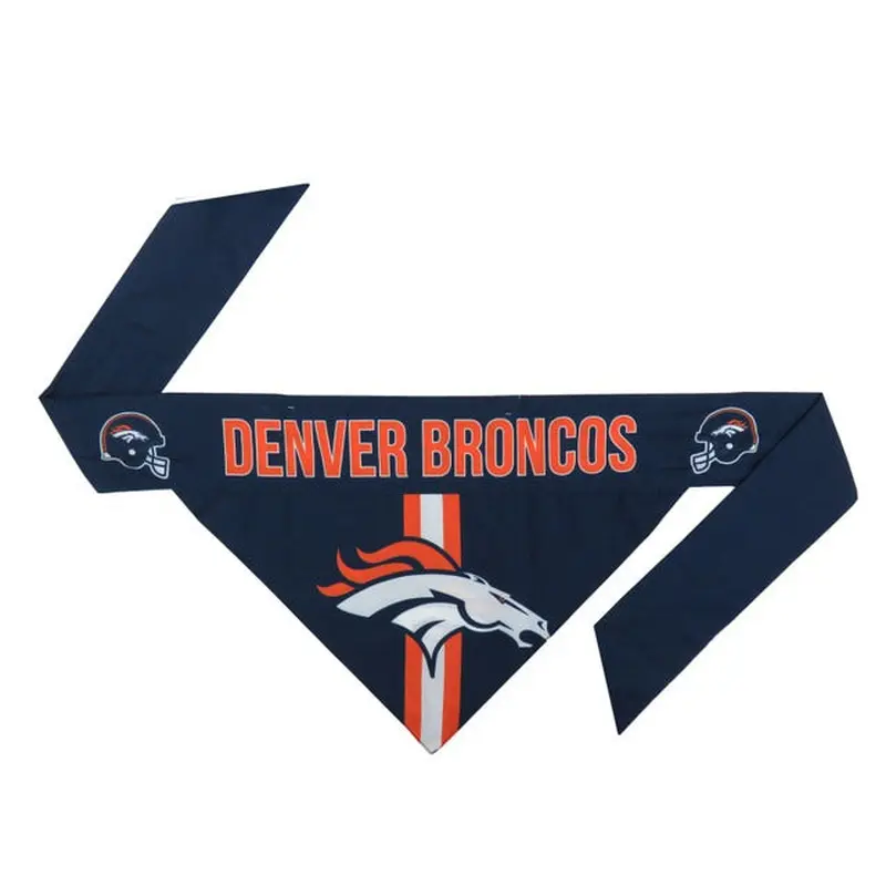 Denver Broncos Pet Bandana Size M