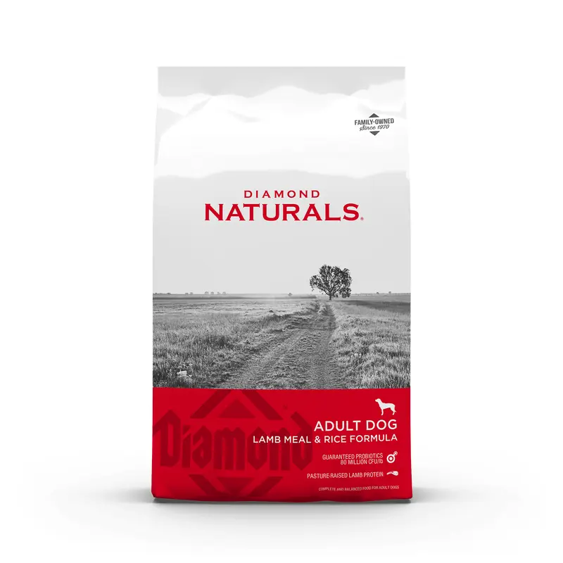 Diamond Naturals - ADULT DOG, LAMB MEAL & RICE FORMULA, 6 lbs