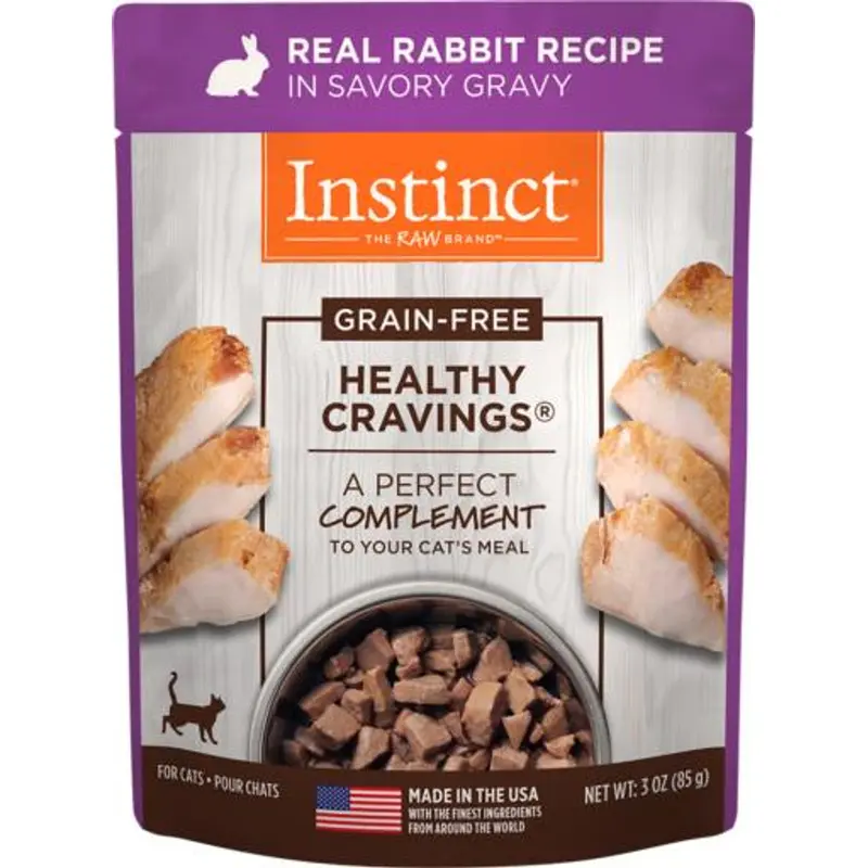 Instinct Healthy Cravings 3 Oz Rabbit Pouch