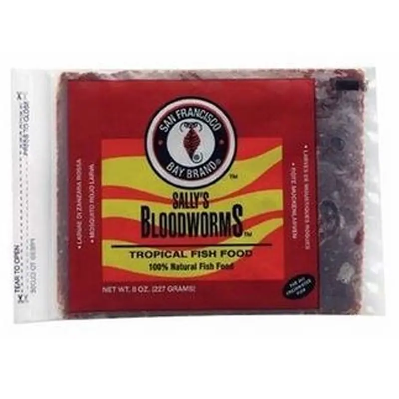 San Francisco Bay Frozen  Bloodworm Pack 8oz