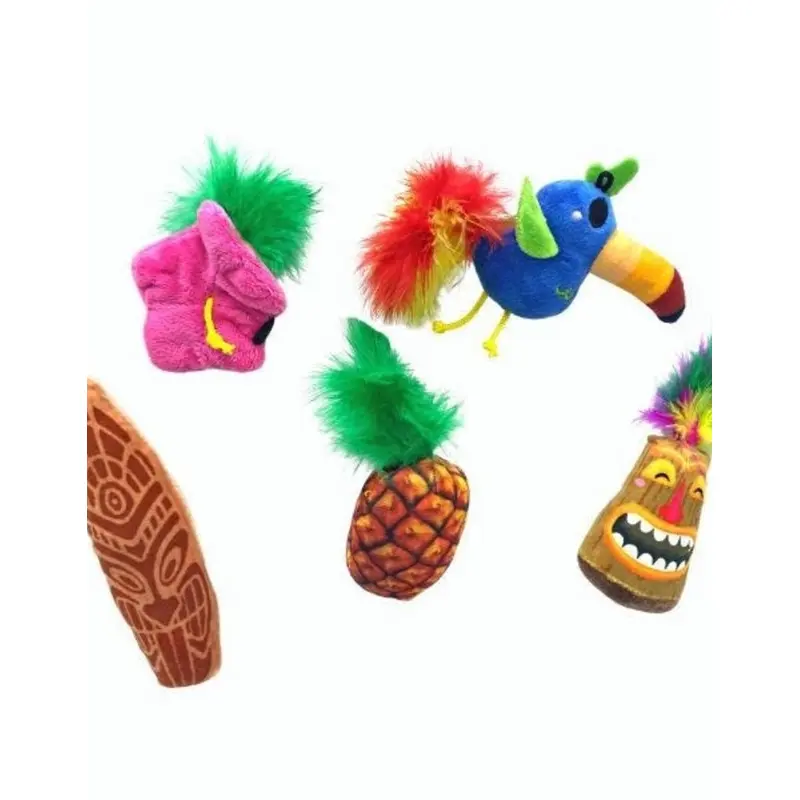 FabCat Tiki Cat Toys