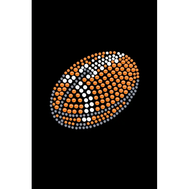 Football (Orange 2) -Custom Tutu
